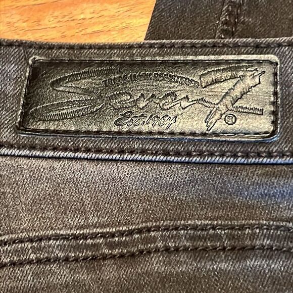 Seven7 Jeans Leggings Black 8 - Picture 6 of 11